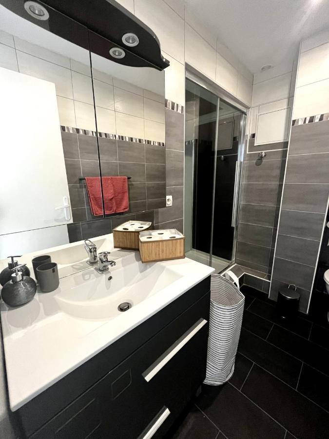 Appartement 20 Mts Plage, Pl Mediterranee, Vue Mer Parking Canet-en-Roussillon Buitenkant foto