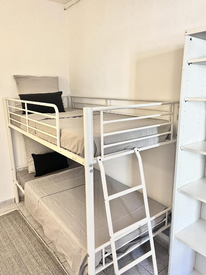 Appartement 20 Mts Plage, Pl Mediterranee, Vue Mer Parking Canet-en-Roussillon Buitenkant foto