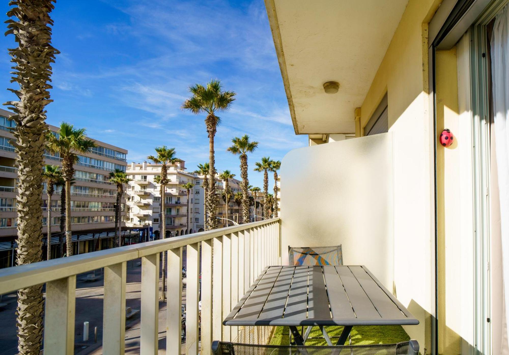 Appartement 20 Mts Plage, Pl Mediterranee, Vue Mer Parking Canet-en-Roussillon Buitenkant foto