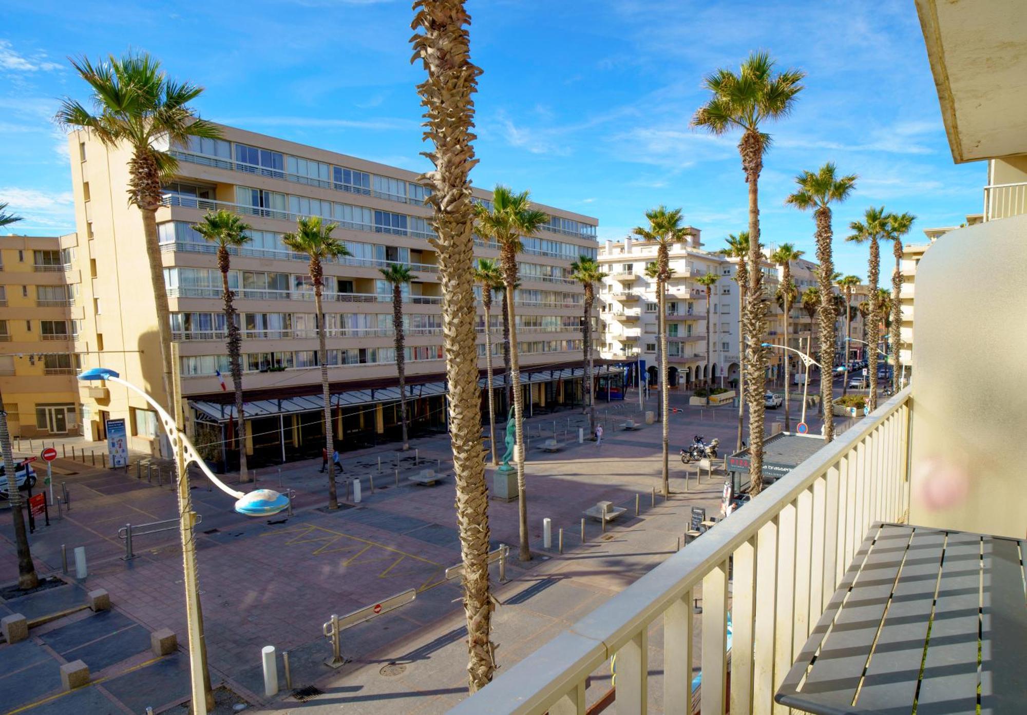 Appartement 20 Mts Plage, Pl Mediterranee, Vue Mer Parking Canet-en-Roussillon Buitenkant foto