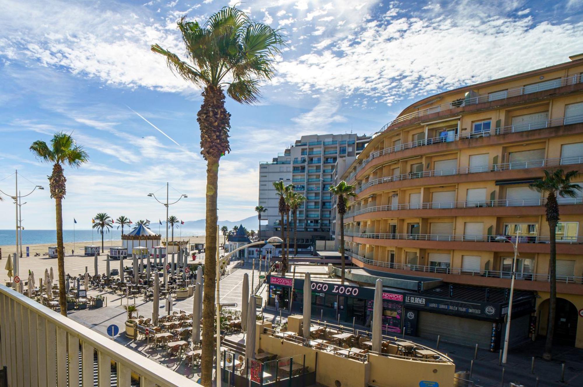 Appartement 20 Mts Plage, Pl Mediterranee, Vue Mer Parking Canet-en-Roussillon Buitenkant foto