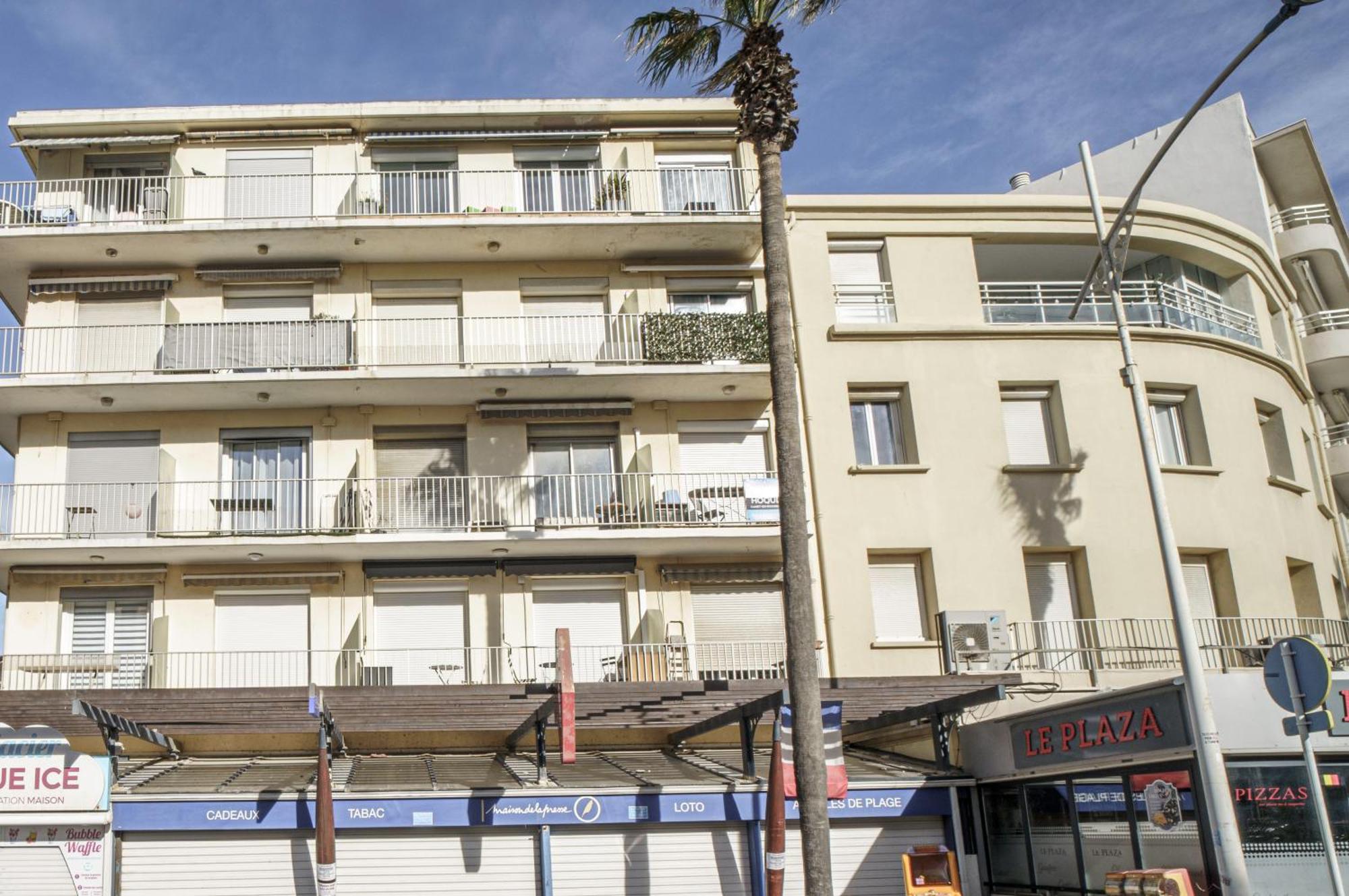 Appartement 20 Mts Plage, Pl Mediterranee, Vue Mer Parking Canet-en-Roussillon Buitenkant foto