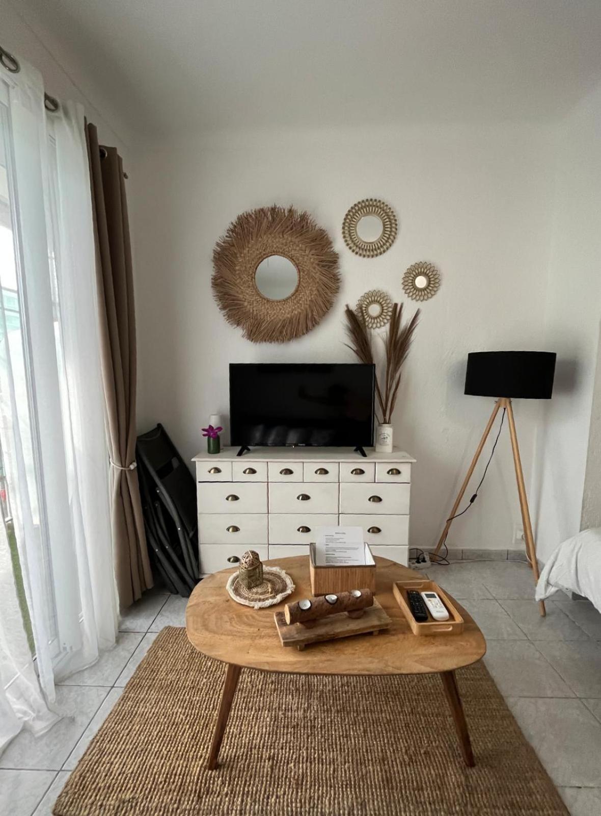 Appartement 20 Mts Plage, Pl Mediterranee, Vue Mer Parking Canet-en-Roussillon Buitenkant foto