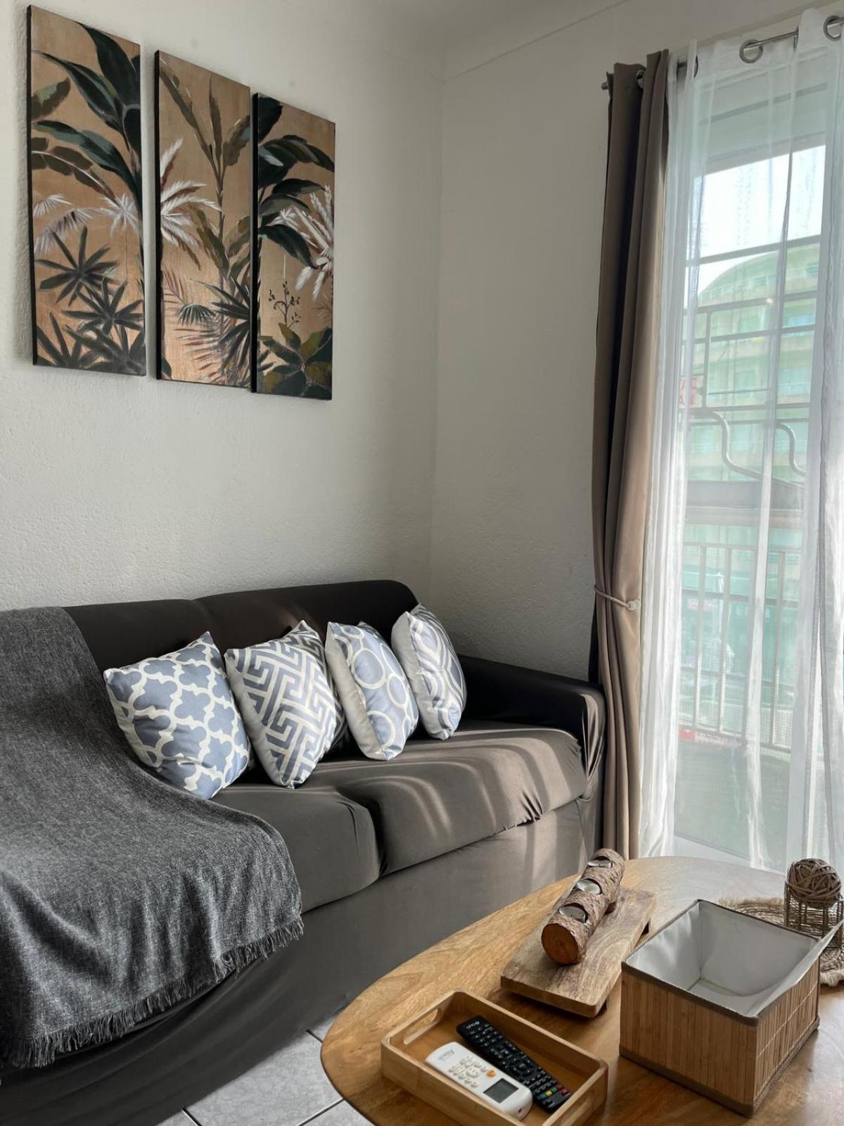 Appartement 20 Mts Plage, Pl Mediterranee, Vue Mer Parking Canet-en-Roussillon Buitenkant foto