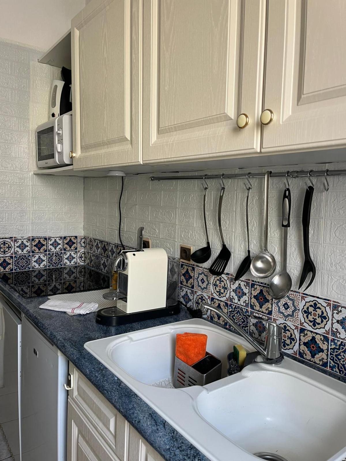 Appartement 20 Mts Plage, Pl Mediterranee, Vue Mer Parking Canet-en-Roussillon Buitenkant foto
