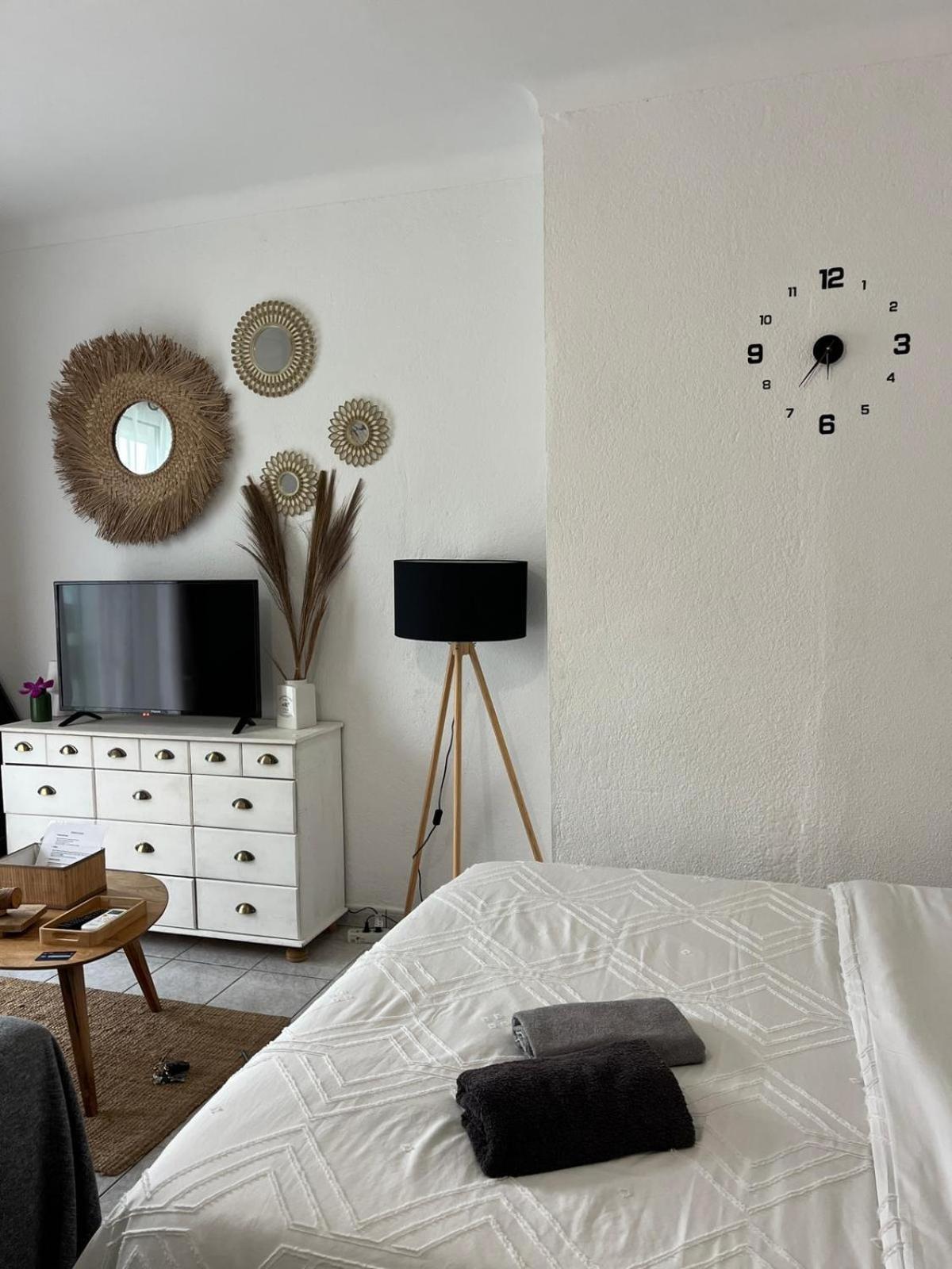 Appartement 20 Mts Plage, Pl Mediterranee, Vue Mer Parking Canet-en-Roussillon Buitenkant foto